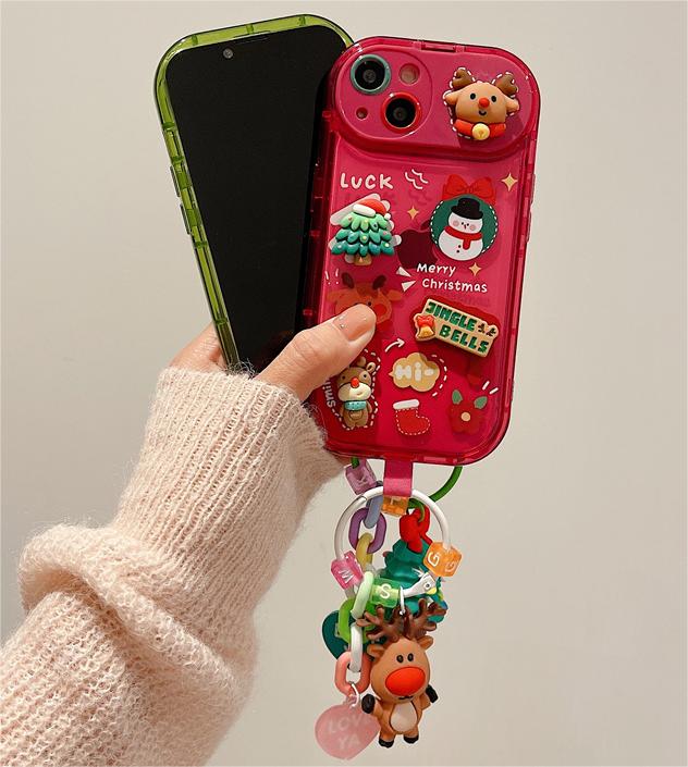 CaseDo™ Christmas Edition Mirror Flip Case for iPhone