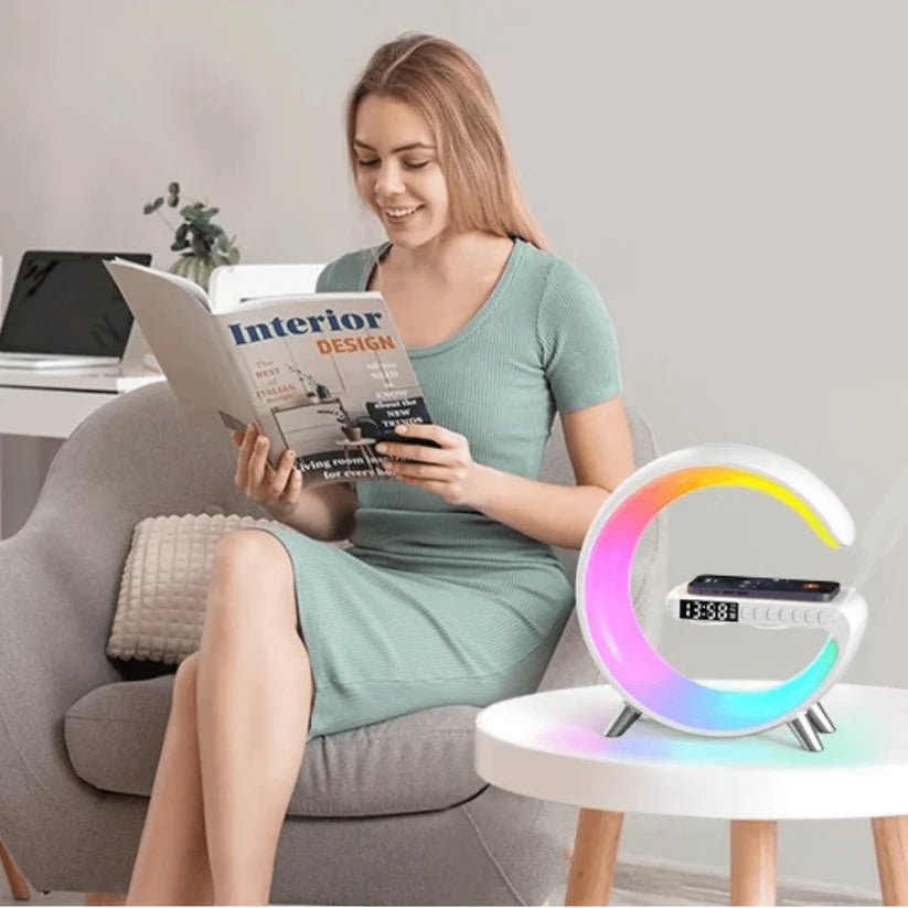 PowerTrod™ Intelligent Atmos Wireless Charger Lamp