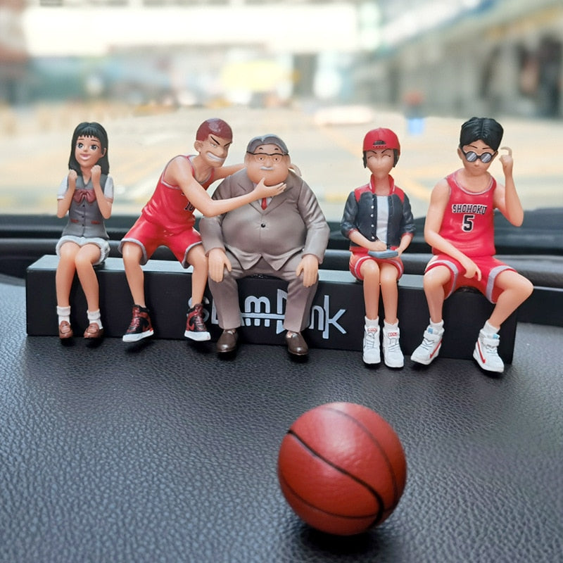 SLAM DUNK Dashboard Anime Decor with Number Display
