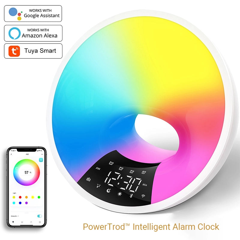 PowerTrod™ Intelligent Alarm Clock