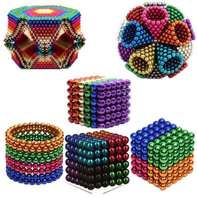 Buy DALANI Snazzydeer 216 Multi Colored Magnetic Balls for Stress Relief  Magnetic Cube Toy for Kids 5MM Stress Relief Kids Mind Cube Game (216  Pieces) Online at Best Prices in India - JioMart.