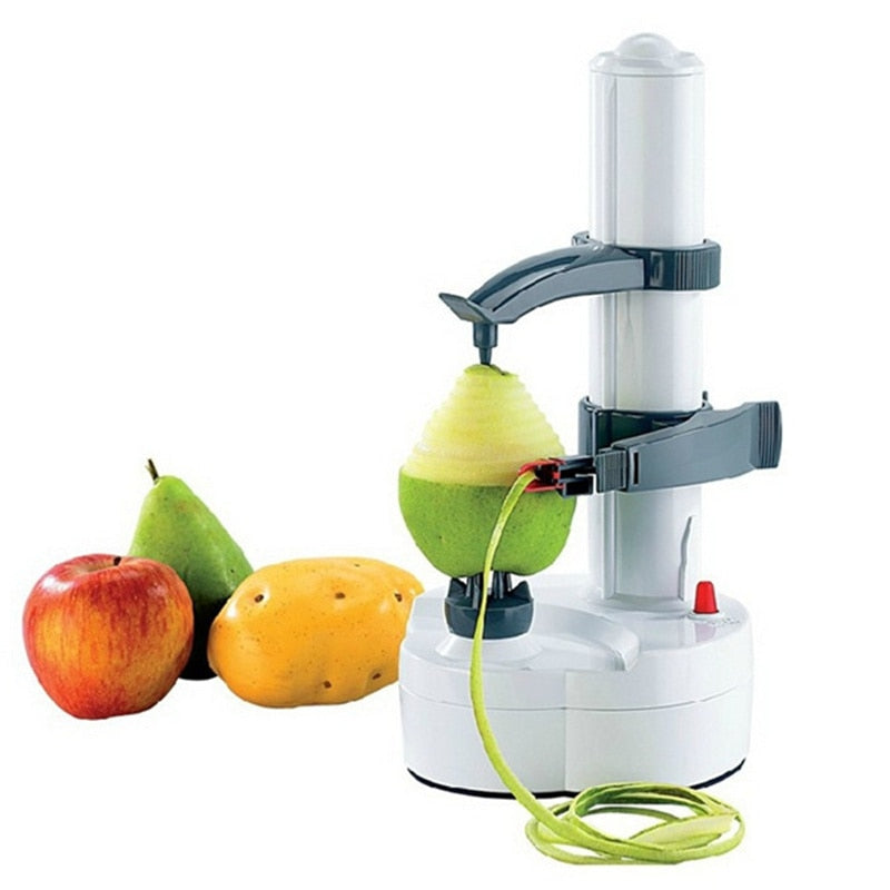 Electric Rotato Peeler with 12 Replacement Blades Kitchen Automatic  Rotating Peeling Tool for Fruit & Vegetable